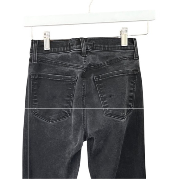 J Brand Selena Crop Bootcut Jeans in Galactic Black – Size 25 - Picture 9 of 15